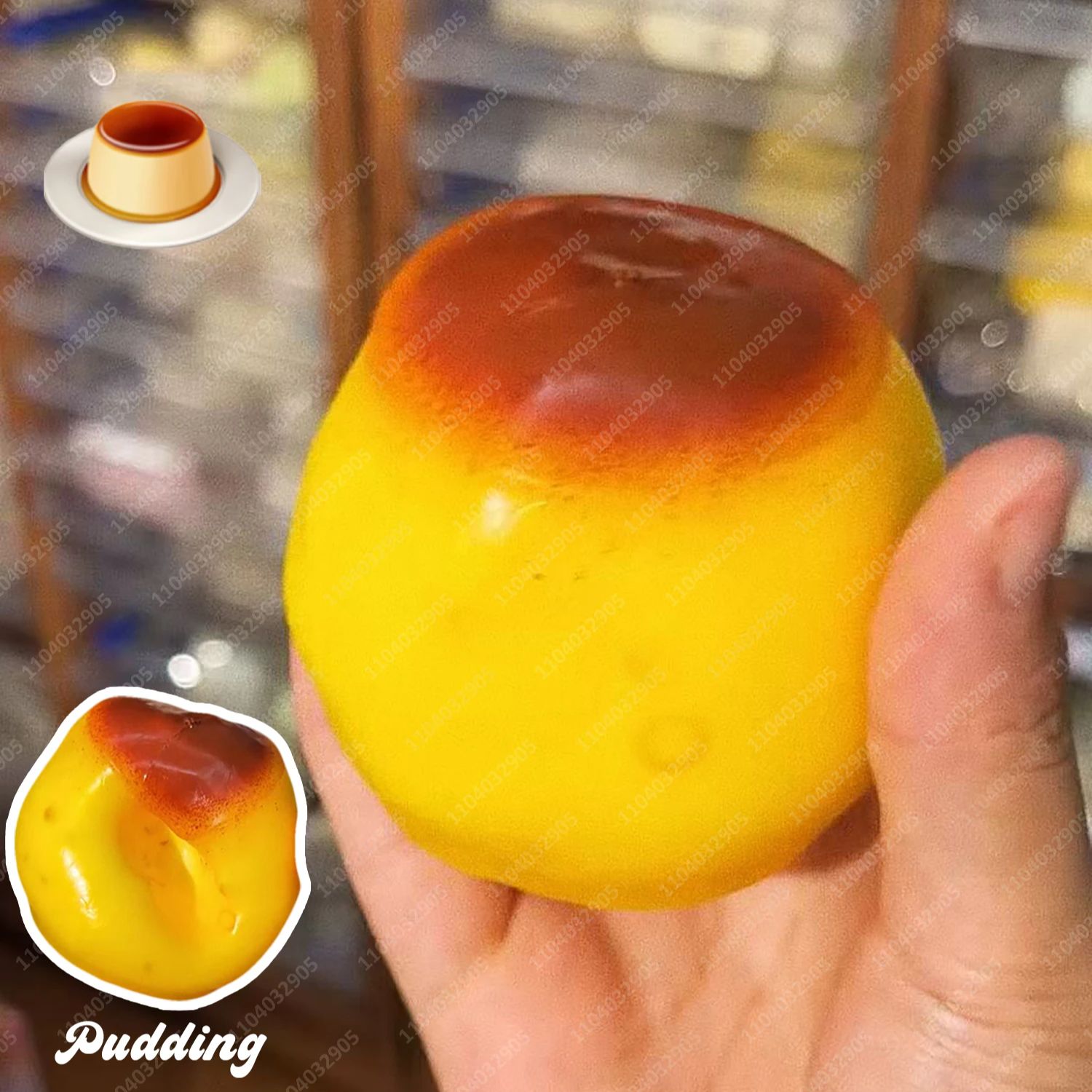 Baby Food Toy - Bola Anti-stress Crocante em Formato de