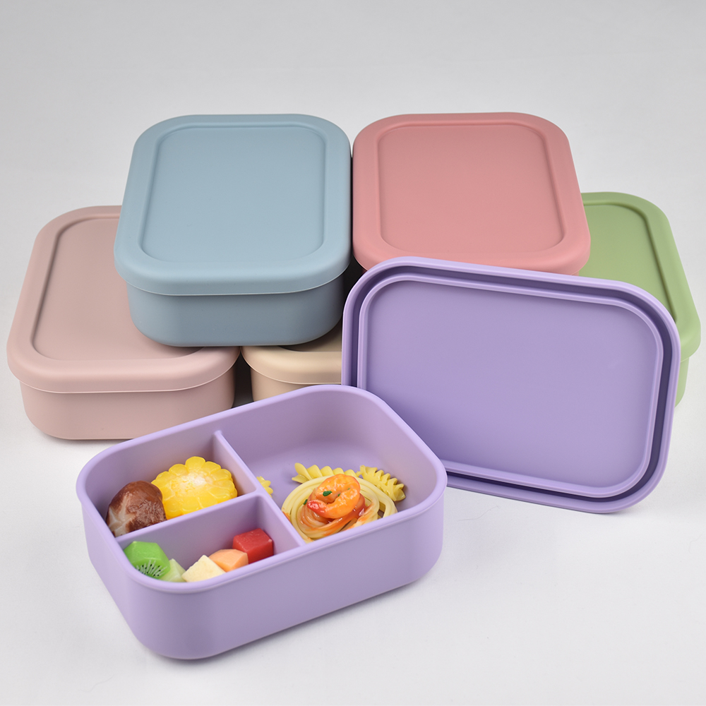 Baby Food Plan - Lancheira bento de silicone de qualidade