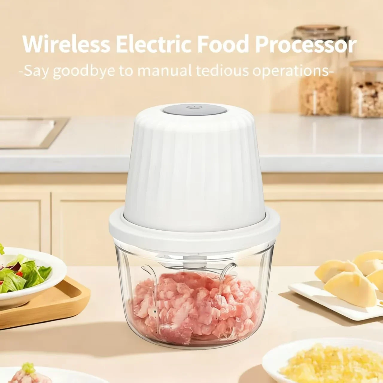 Baby Food Mill - Picador elétrico de alimentos 400ml, moedor