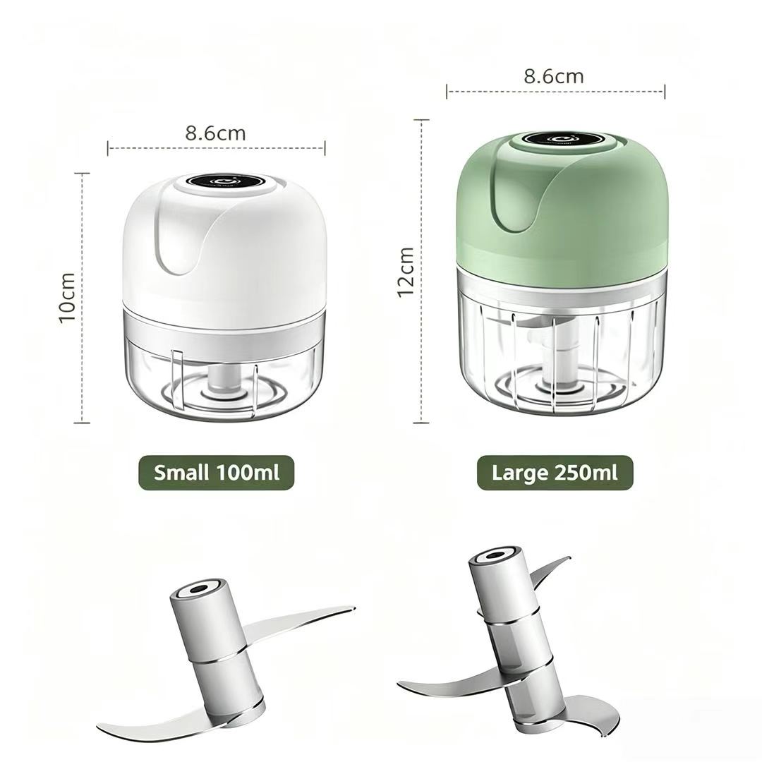 Baby Food Mill - Processador de Alimentos Elétrico Recarregável USB