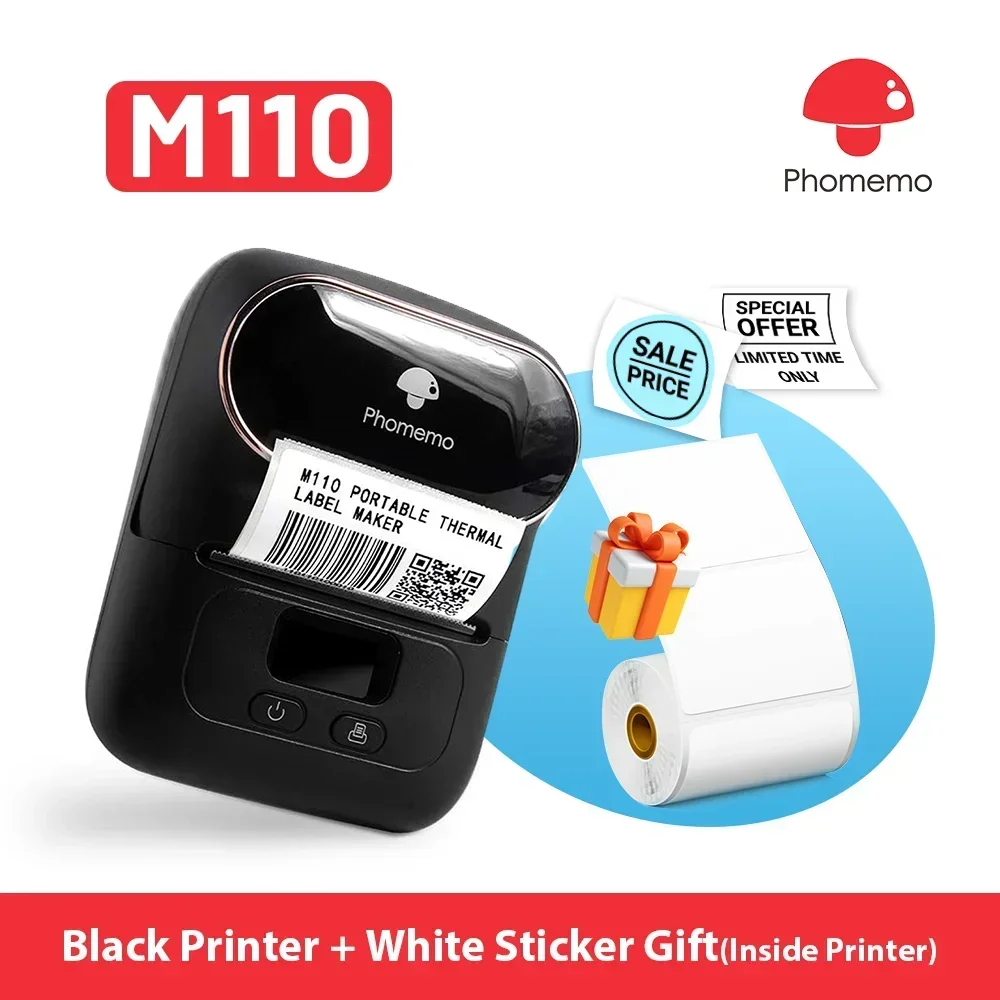 Baby Food Label - Phomemo m110 mini impressora portátil impressora