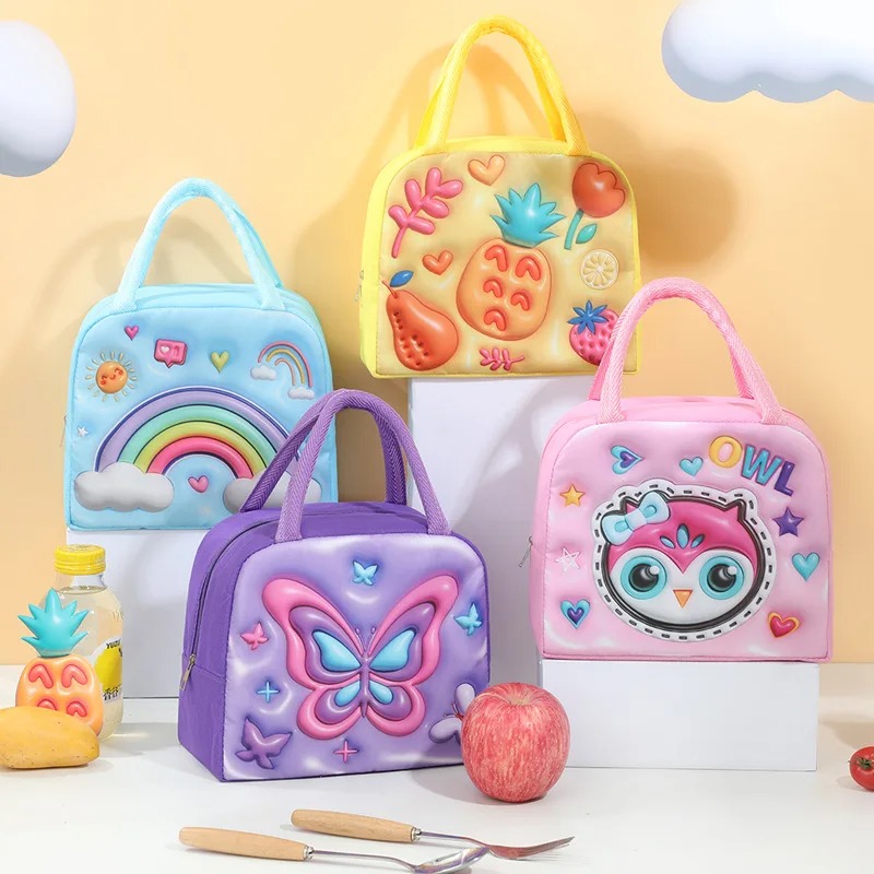 Baby Food Fruits - Saco de lancheira das crianças 3d