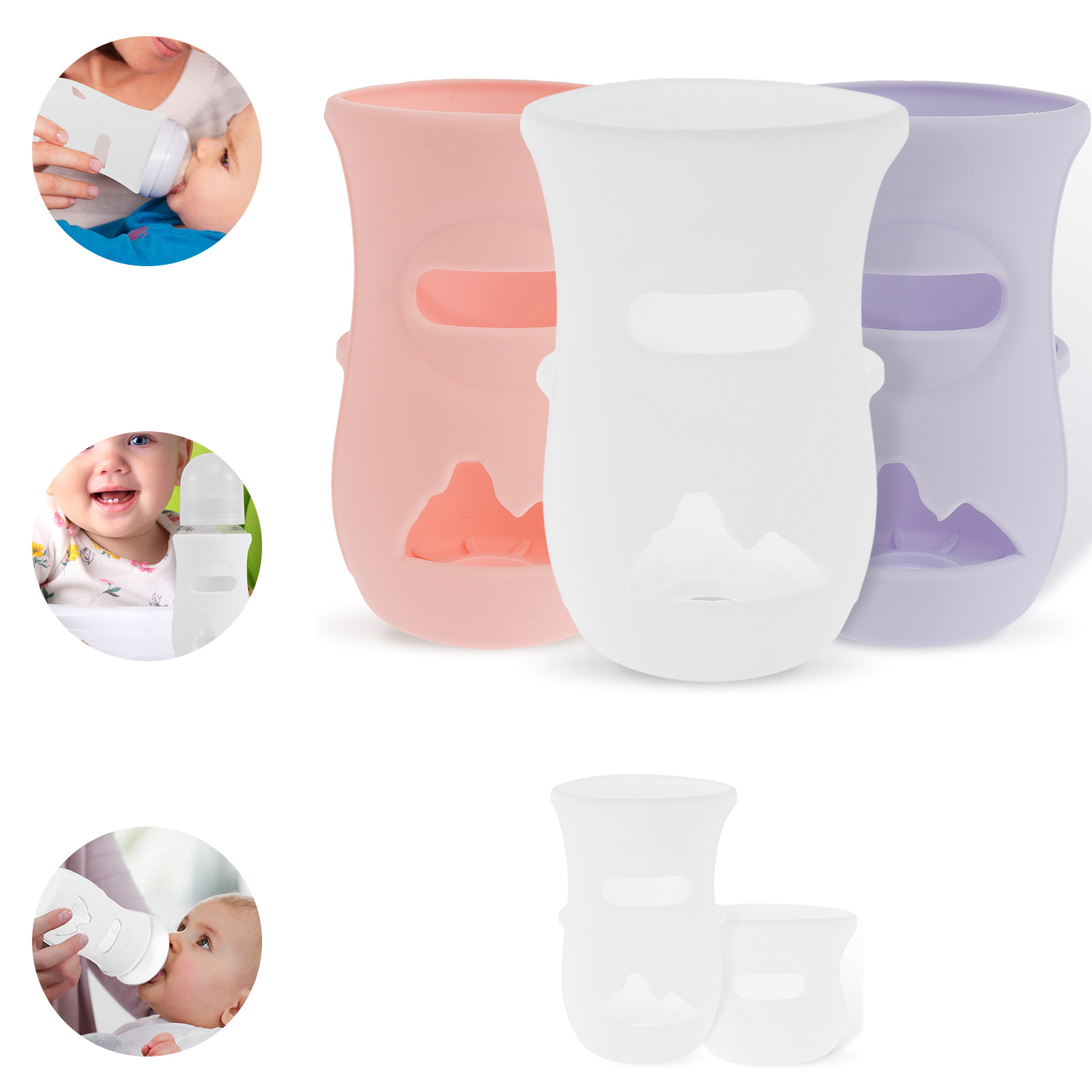 Baby Food Stuff - Mangas de silicone capa de garrafa