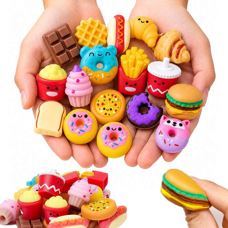 Baby Food Toy - 5/10/20/15 peças de Brinquedos Mochi Squishy