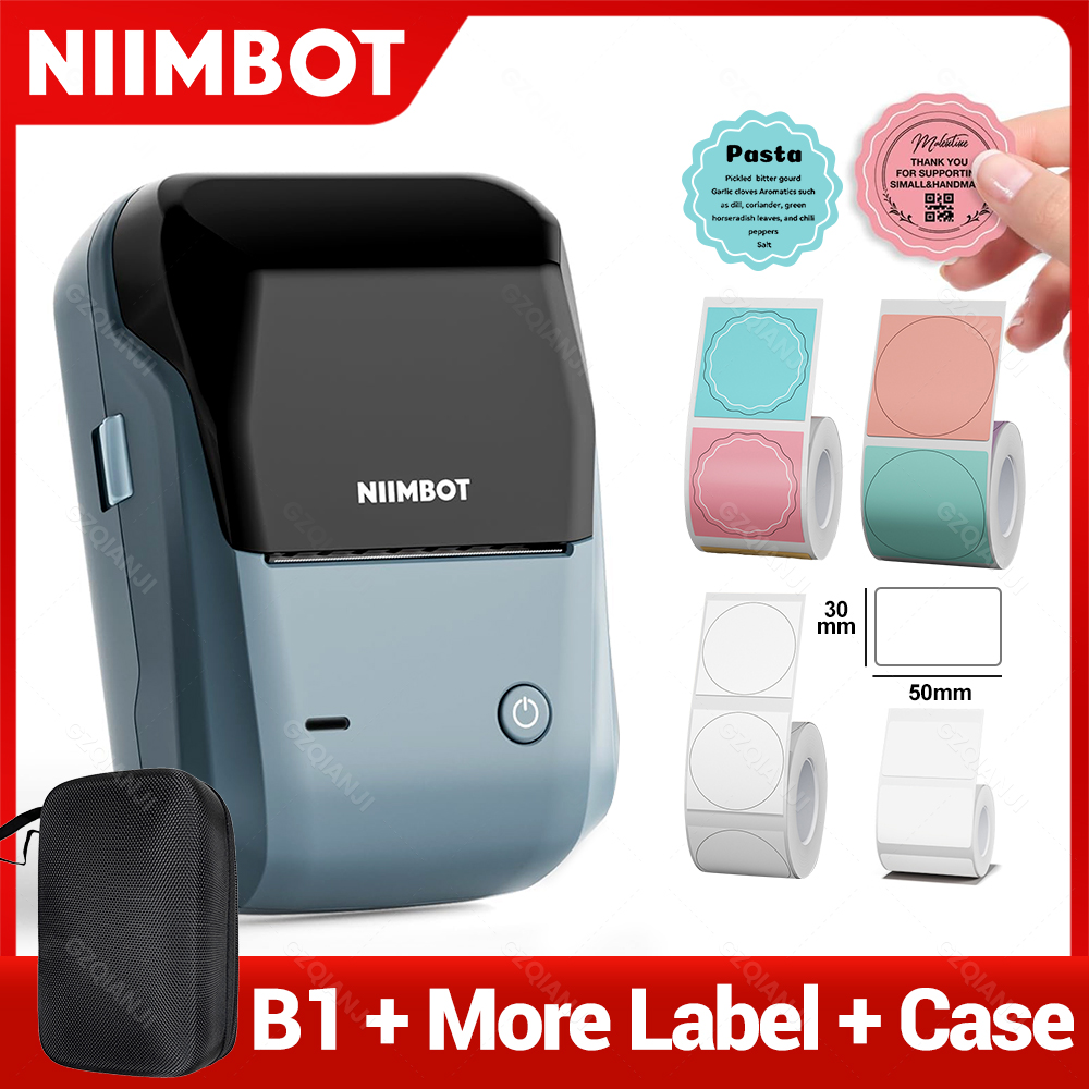 Baby Food Label - Niimbot b1 mini impressora térmica de