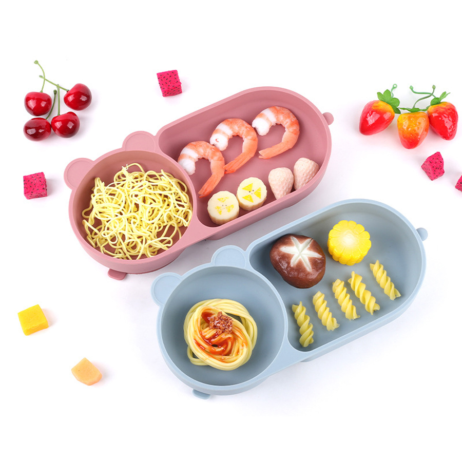 Ventosa de silicone para bebês - Baby Food Dinner avaliação e preço