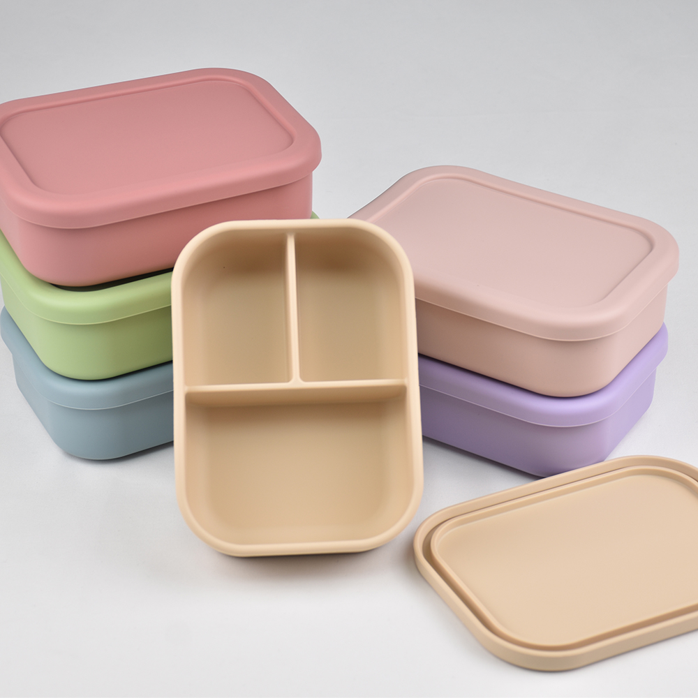 Lancheira bento de silicone de - Baby Food Plan avaliação e preço