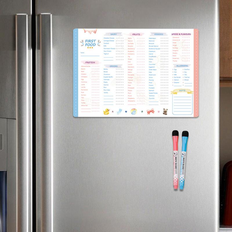 Reutilizável primeiro Food Tra - Baby Food Checklist avaliação e preço