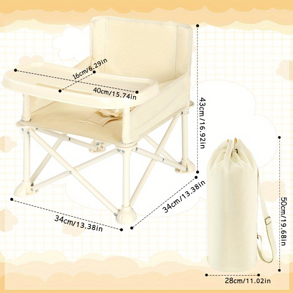 Cadeira alta elegante e duráve - Baby Food Chair avaliação e preço