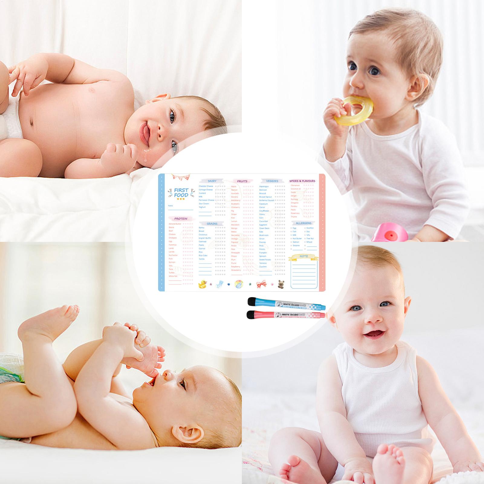 Quadro Magnético de Primeiros  - Baby Food Checklist avaliação e preço