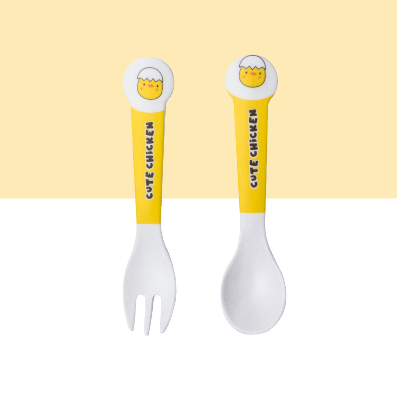 Conjunto de talheres de fibra  - Weaning Spoon Set avaliação e preço