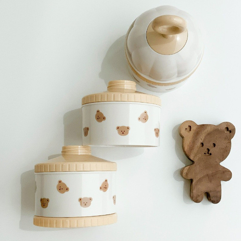 Urso bonito caixa de leite em  - Baby Food Plan avaliação e preço