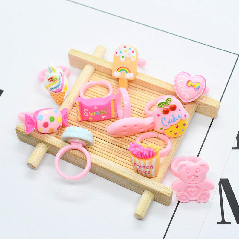 Coreia Kawaii Anéis de desenho - Baby Food Flavors avaliação e preço