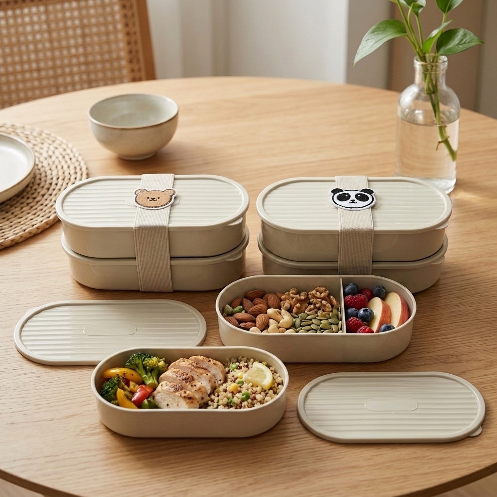 Conjunto de 2 Caixas de Almoço - Baby Food Fruits avaliação e preço