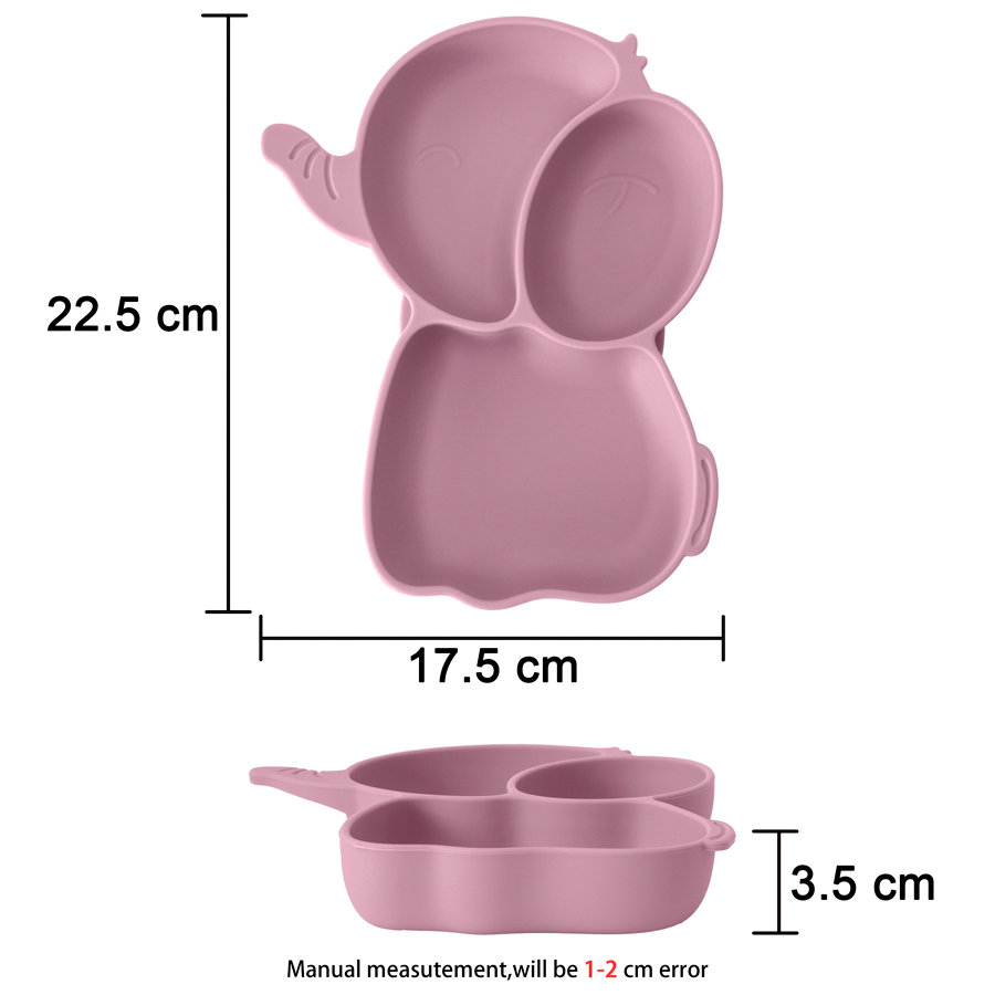 Pratos de silicone para bebês, - Baby Food Dinner avaliação e preço