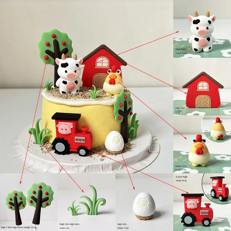 Decoração de bolo de desenhos  - Baby Food Flavors avaliação e preço