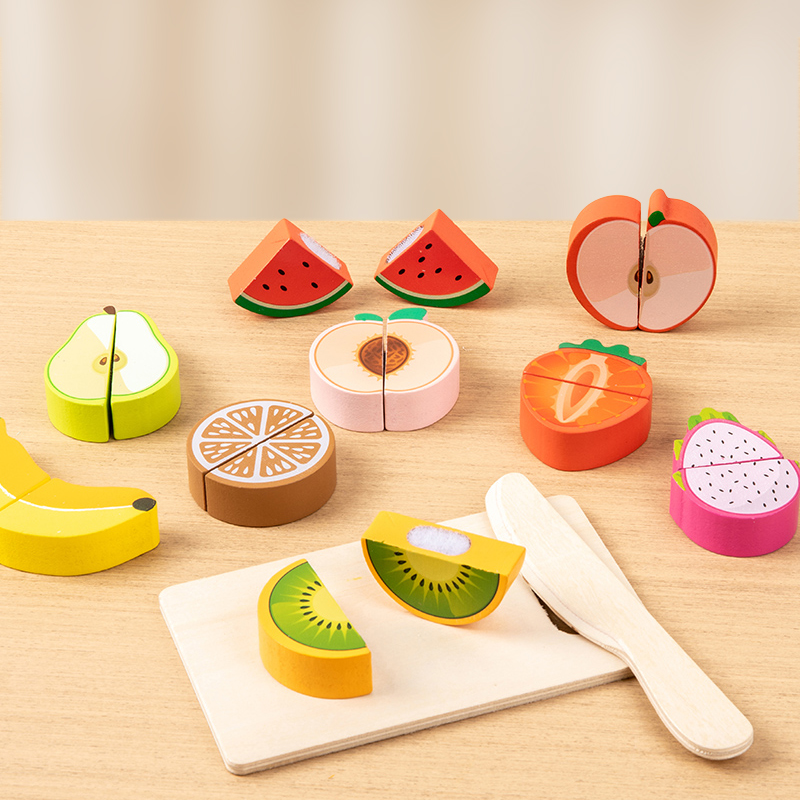 Cozinha de madeira fingir brin - Baby Food Fruits avaliação e preço