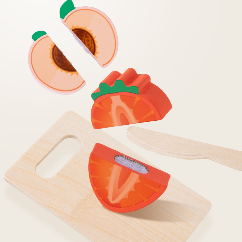 Cozinha de madeira fingir brin - Baby Food Fruits avaliação e preço
