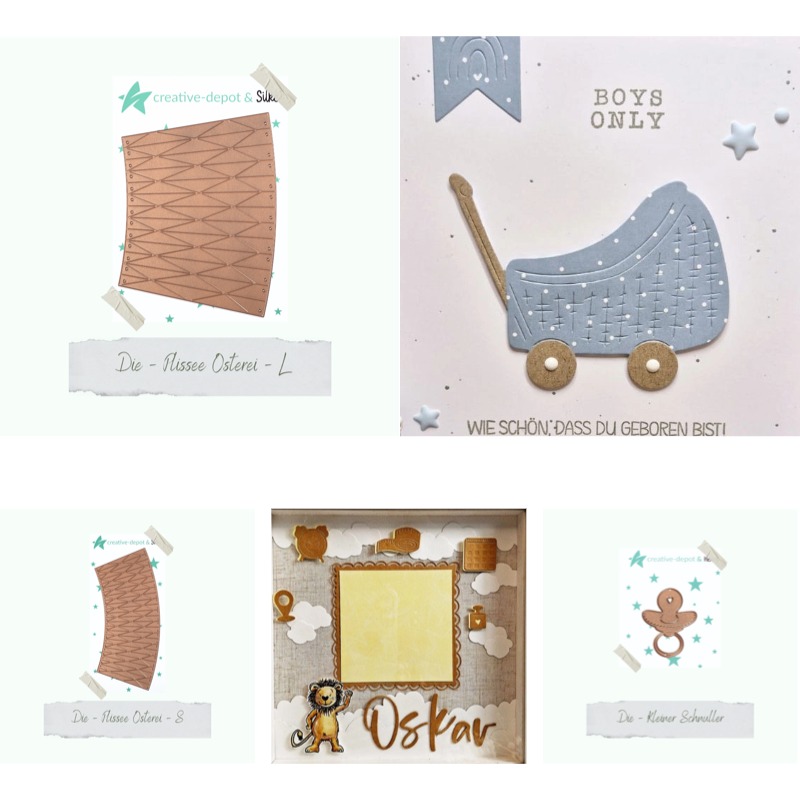Conjunto de Recortes de Metal  - Baby Food Diary avaliação e preço