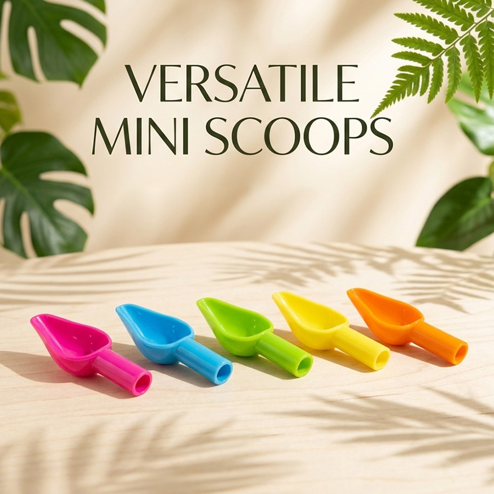 Mini Colher Plástica Colorida  - Baby Food Flavors avaliação e preço