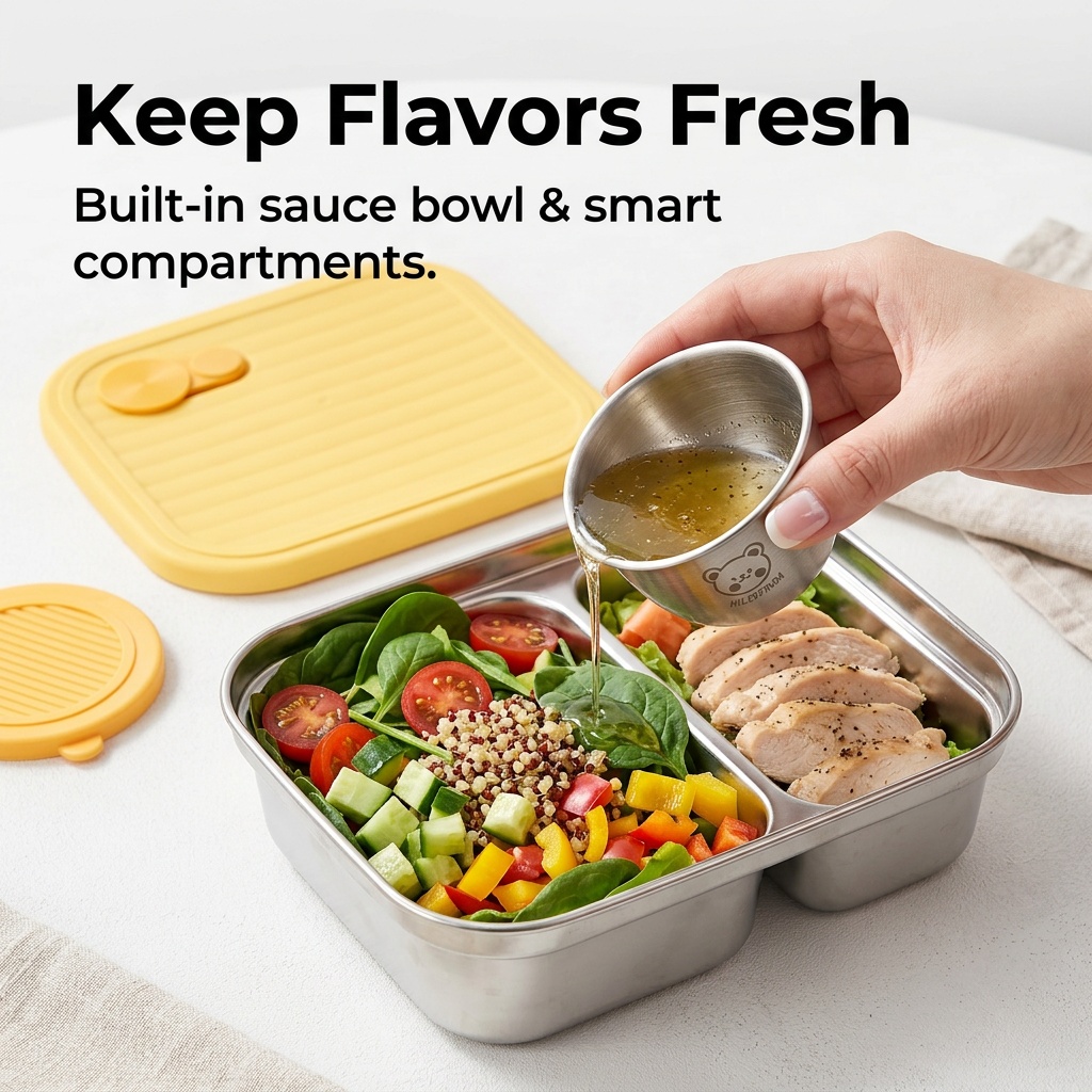 Recipiente de Almoço em Aço In - Baby Food Fruits avaliação e preço