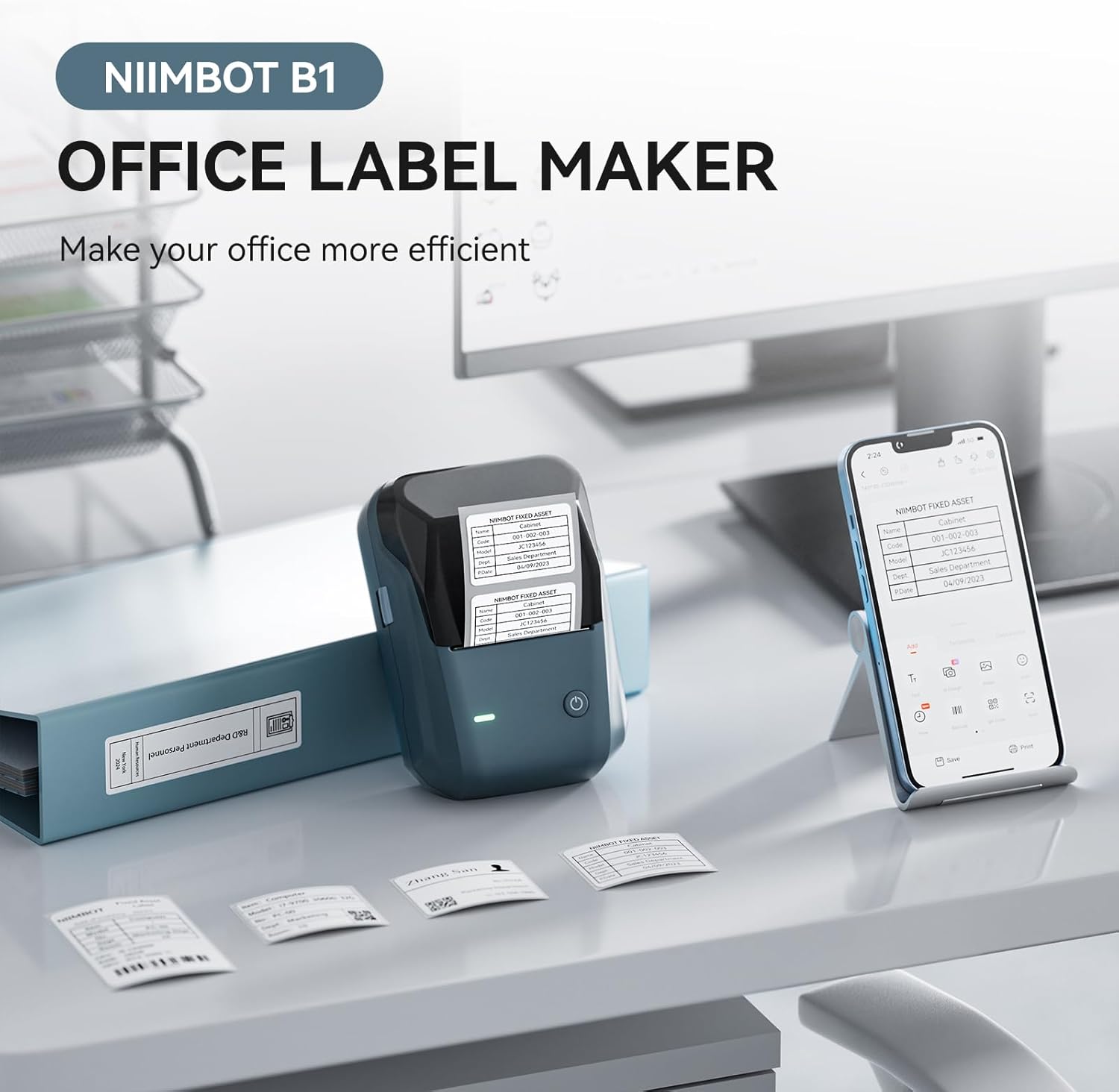Niimbot b1 mini impressora tér - Baby Food Label avaliação e preço