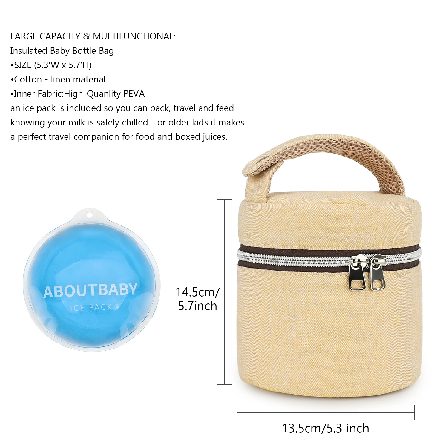 Bolsa para mamadeiras à prova  - Baby Food Stuff avaliação e preço