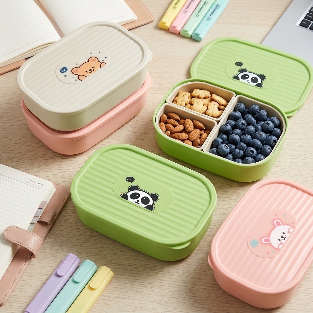 Lancheira Plástica Dividida Fo - Baby Food Fruits avaliação e preço